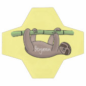 Kute glimlach op bamboe cartoon afbeelding voetbal (Enkel)