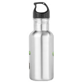 Kute glimlach op bamboe cartoon afbeelding waterfles  (Achterkant)