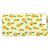 Kute glimlachende ananassen Patroonkwestie telefoo Case-Mate iPhone Case (Achterkant (Horizontaal))