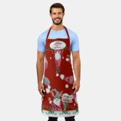 Kute Gnomes die kerstherinneringen met mama aan he Schort (Gedragen)