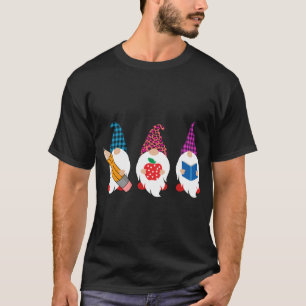 Kute Gnomes Funny Back to School Gift Teacher en T-shirt
