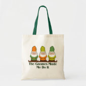 Kute Gnomes maakte me groen Tote Bag (Voorkant)