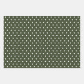 Kute Gnomes Trees en Snowflakes Kerstmis Inpakpapier Vel (Voorkant 3)