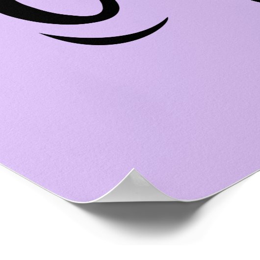 Kute goot vriendelijkheid rond als confetti poster (Hoek)