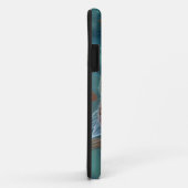 Kute Gothic Fairy and Owl Fantasy Art iPhone Case (Achterkant/rechts)