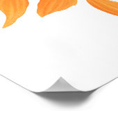 Kute goudvis poster (Hoek)