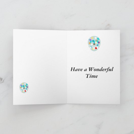 Kute Gray Hamster die een paasegel bewerkbaar houd Kaart (Binnen)