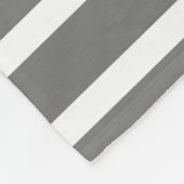 Kute Gray/White VIbes of Kerstmis in een boom Fleece Deken (Hoek)