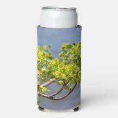 Kute green branch in wind seltzer blikjeskoeler (Seltzer Voorkant)