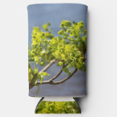 Kute green branch in wind seltzer blikjeskoeler (Voorkant)