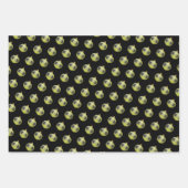 Kute Green Santa Gnome, Ornamenten en kerstcadeaus Inpakpapier Vel (Voorkant 2)