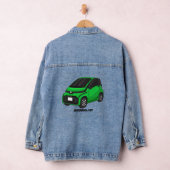 Kute groene micromaatwagen denim jacket (Hangar)