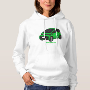 Kute groene micromaatwagen hoodie