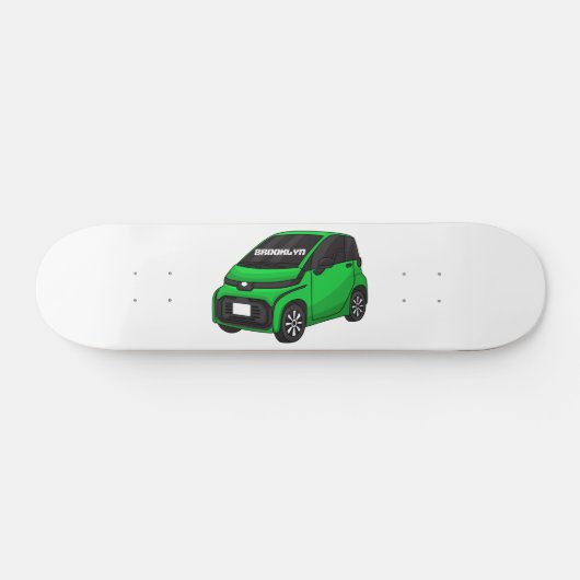 Kute groene micromaatwagen persoonlijk skateboard (Horizontaal)