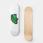 Kute groene micromaatwagen persoonlijk skateboard (Voorkant)