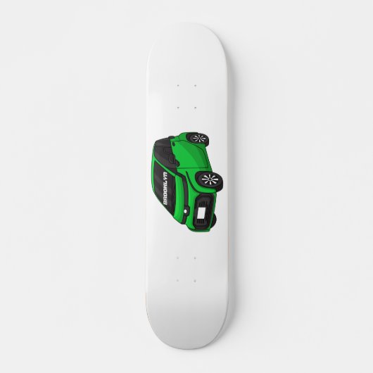 Kute groene micromaatwagen persoonlijk skateboard (Voorkant)