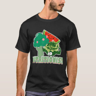 Kute groenten en fruit Professionele voeding T-shirt