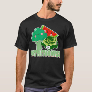 Kute groenten en fruit Professionele voeding T-shirt
