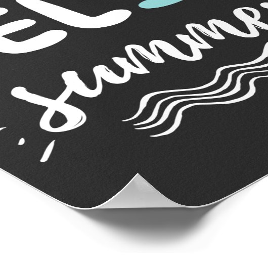 Kute Hallo Summer Beach Poster (Hoek)