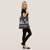 Kute Hallo Summer Beach Tote Bag (Op model)