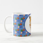 Kute Hamster die een paaskooi houdt Koffiemok (Links)