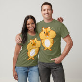 Kute Hamster met Full Hoarders Cheeks T-shirt (Unisex)