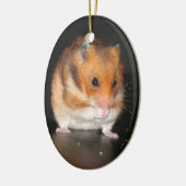 Kute Hamster-sierplant Keramisch Ornament (Links)