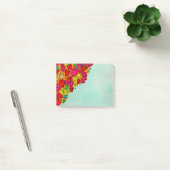 Kute hand Drawn Doodle Hearts and Flowers Post-it® Notes (Kantoor)