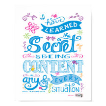 Kute handgeschakelde Bijbel Verse Scriptroze Blauw