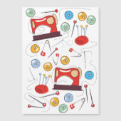 Kute handgetekende naaipatroon (Voorkant)