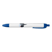 Kute Happy Cartoon Killer Whale Black Ink Pen (Bodem)