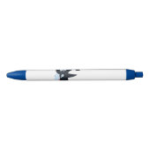 Kute Happy Cartoon Killer Whale Black Ink Pen (Voorkant)