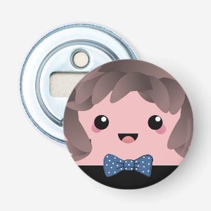 Kute happy face kawaii Japanse cartoon populier bl Button Flesopener