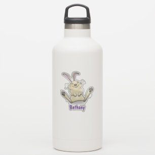 Kute happy glimlach baby konijnenkonijnenkonijn ca sticker