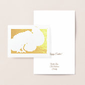 Kute Happy Hatching Easter Eggs Folie Kaarten (Display)