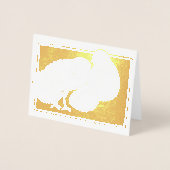 Kute Happy Hatching Easter Eggs Folie Kaarten (Voorkant)