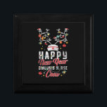 Kute Happy New Year Dialyse Nurse Crese Kerstmis Cadeaudoosje<br><div class="desc">Schattige Gelukkig Nieuwjaar Dialyse Nurse Crew Kerstcadeaus</div>