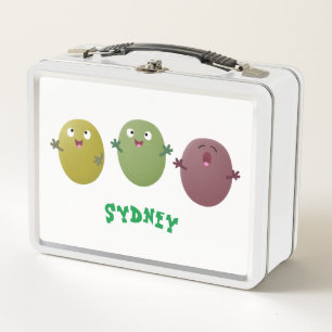 Kute happy olives die cartoon zingen