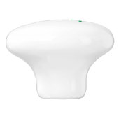 Kute happy olives die cartoon zingen keramische knop (Zijkant)