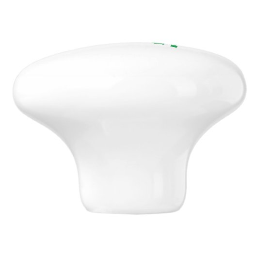 Kute happy olives die cartoon zingen keramische knop (Zijkant)