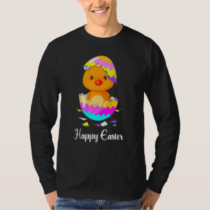 Kute Happy Paasdag 2022 met paaseieren B T-shirt
