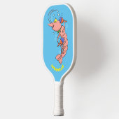 Kute happy shrimp, garnaal cartoon  pickleball paddle (Links)