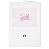 Kute Happy Valentijn Day Kaart (Achterkant)