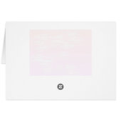 Kute Happy Valentijn Day Kaart (Achterkant Horizontaal)