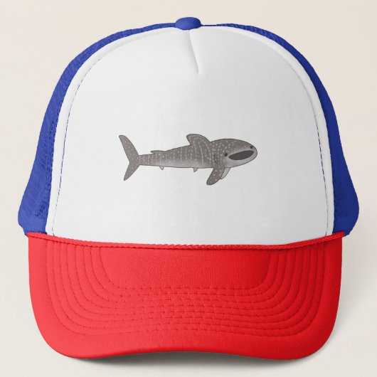 Kute happy whale shark haai trucker pet (Voorkant)