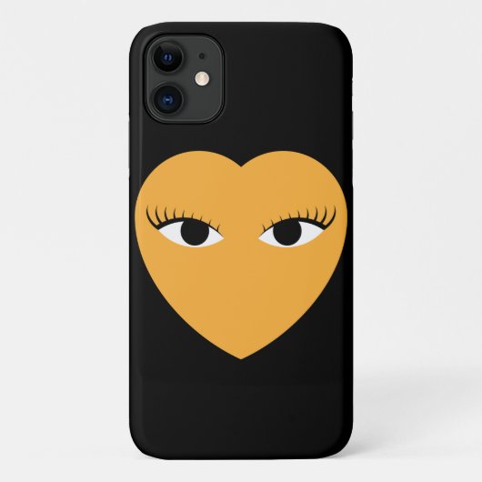 Kute hart met ogen Case-Mate iPhone case (Achterkant)
