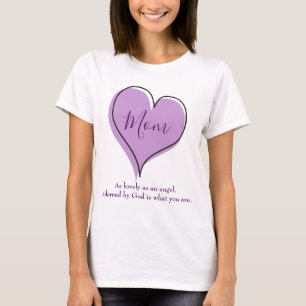 Kute hart voor mam t-shirt