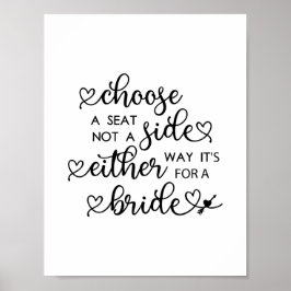 Kute hartaanval kiezen een zetel voor lesbische br poster