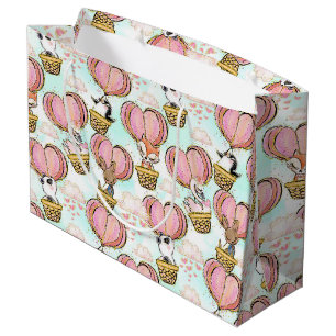 Kute hartballon Valentijnse dieren in liefde Groot Cadeauzakje
