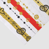 Kute harten Handdoedels patroon Tissuepapier (Detail)